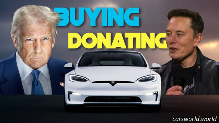 Musk Intends to Contribute $100M to Trump’s MAGA Super PAC Following President's Tesla Sales Promotion | Carscoops